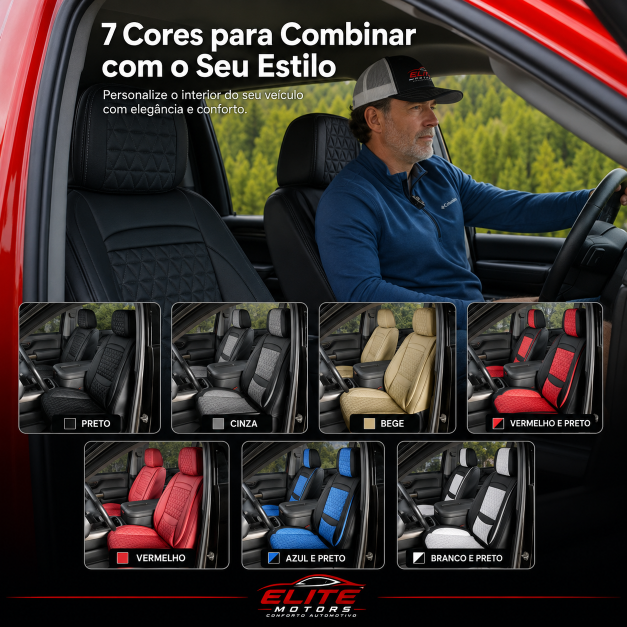 7 cores para combinar com o seu estilo